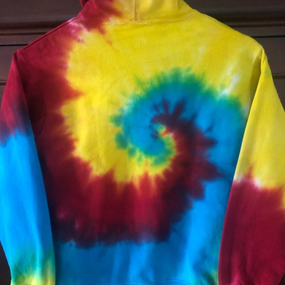 Boys Tie-Dye Hoodie Size Medium - Picture 2 of 2